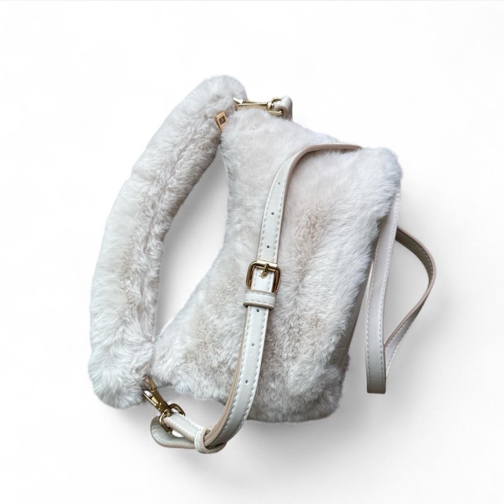 Faux Fur Crossbody Bag Mini